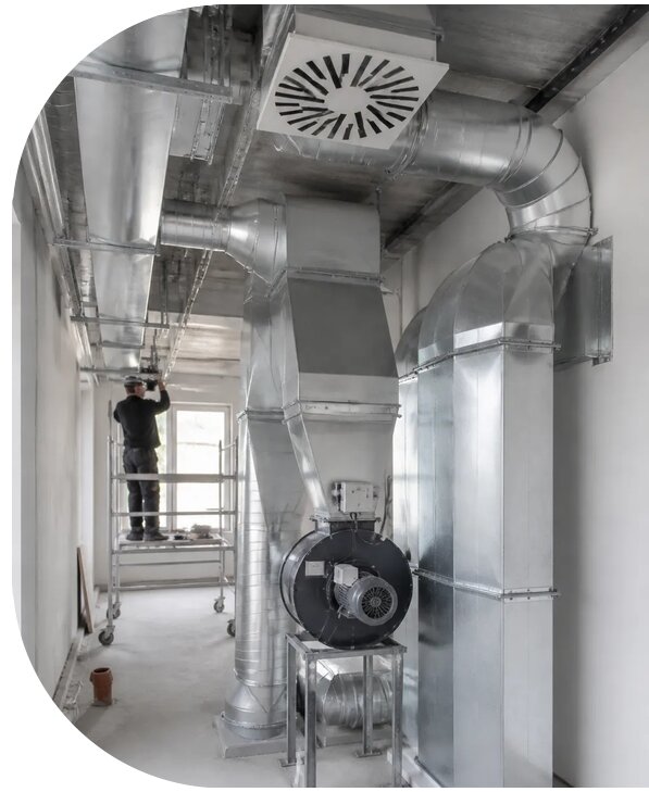 Монтаж вытяжной вентиляции в Рославле от 5138 р. | АПаруса-Рлв